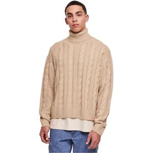 Urban Classics Boxy High Neck Sweater Wet Sand M Men Urban Classics Boxy High Neck Sweater Wet Sand M Men