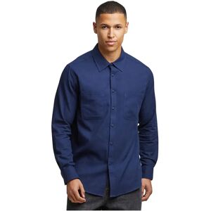 Urban Classics Flanell Long Sleeve Shirt Navy XL Men Urban Classics Flanell Long Sleeve Shirt Navy XL Men