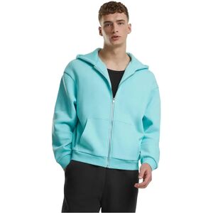 Urban Classics Fluffy Full Zip Sweatshirt Beryl Blue S Men Urban Classics Fluffy Full Zip Sweatshirt Beryl Blue S Men