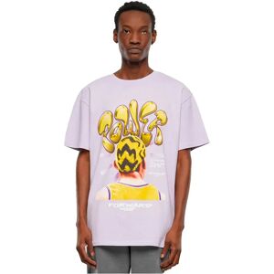 Mister Tee Power Foward 2.0 Short Sleeve T-shirt Lilac XS Men Mister Tee Power Foward 2.0 Short Sleeve T-shirt Lilac XS Men