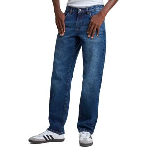Urban Classics Heavy Ounce Straight Fit Jeans New Dark Blue Washed 32 Men Urban Classics Heavy Ounce Straight Fit Jeans New Dark Blue Washed 32 Men