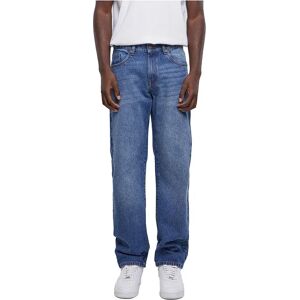 Urban Classics Heavy Ounce Straight Fit Jeans New Mid Blue Washed 32 Men Urban Classics Heavy Ounce Straight Fit Jeans New Mid Blue Washed 32 Men