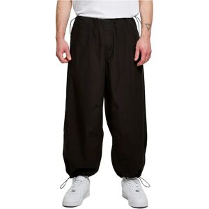 Urban Classics Popline Parachute Pants Black S Men Urban Classics Popline Parachute Pants Black S Men