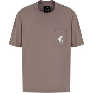 Armani Exchange Xm000366_af12308 Short Sleeve T-shirt Driftwood M Men Armani Exchange Xm000366_af12308 Short Sleeve T-shirt Driftwood M Men