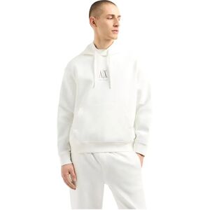 Armani Exchange Xm000369_af10818 Hoodie Off White L Men Armani Exchange Xm000369_af10818 Hoodie Off White L Men