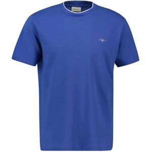 Gant 2033019 Short Sleeve T-shirt Rich Blue S Men Gant 2033019 Short Sleeve T-shirt Rich Blue S Men