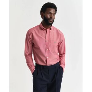 Gant 3000100 Long Sleeve Shirt Ruby Red Melange 2XL Men Gant 3000100 Long Sleeve Shirt Ruby Red Melange 2XL Men