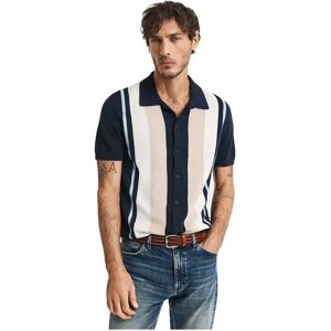 Gant 8030241 Short Sleeve Polo Evening Blue L Men Gant 8030241 Short Sleeve Polo Evening Blue L Men