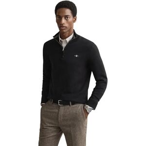 Gant 8030564 Half Zip Sweater Black S Men Gant 8030564 Half Zip Sweater Black S Men