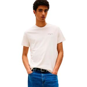 Tommy Jeans Linear Chest Slim Fit Short Sleeve T-shirt Oat Marl Heather M Men Tommy Jeans Linear Chest Slim Fit Short Sleeve T-shirt Oat Marl Heather M Men