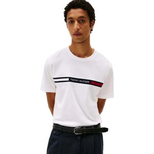 Tommy Hilfiger Chest Short Sleeve T-shirt White S Men Tommy Hilfiger Chest Short Sleeve T-shirt White S Men