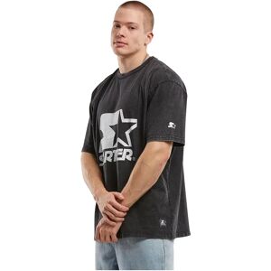 Starter Black Label Starter Logo Acid Black Acid Oversized Short Sleeve T-shirt Black Acid Washed S Men Starter Black Label Starter Logo Acid Black Acid Oversized Short Sleeve T-shirt Black Acid Washed S Men