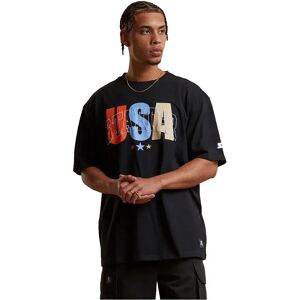 Starter Black Label Starter Usa Oversized Short Sleeve T-shirt Black S Men Starter Black Label Starter Usa Oversized Short Sleeve T-shirt Black S Men