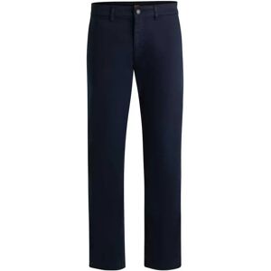 Boss 10268092 01 Regular Fit Chino Pants Dark Blue 31 Men Boss 10268092 01 Regular Fit Chino Pants Dark Blue 31 Men