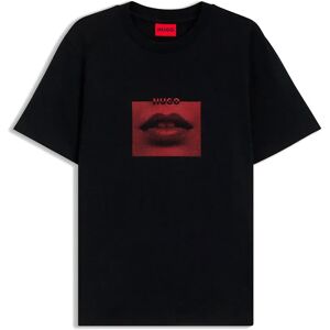 Hugo Boss Deterni 10258299 01 T-shirt Black 2XL Men Hugo Boss Deterni 10258299 01 T-shirt Black 2XL Men