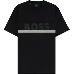 Boss Iconic Zone 10274735 01 T-shirt Black L Men Boss Iconic Zone 10274735 01 T-shirt Black L Men