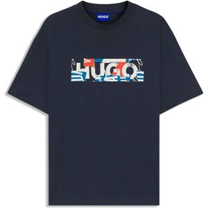 Hugo Boss Nugix 10258299 01 T-shirt Navy M Men Hugo Boss Nugix 10258299 01 T-shirt Navy M Men