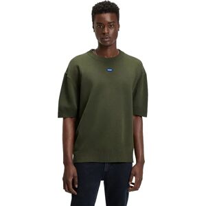 Hugo Boss San Carson 10272362 01 Sweater Open Green L Men Hugo Boss San Carson 10272362 01 Sweater Open Green L Men