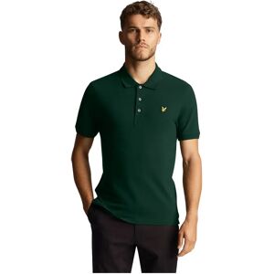 Lyle & Scott Plain Short Sleeve Polo Dark Green S Men Lyle & Scott Plain Short Sleeve Polo Dark Green S Men
