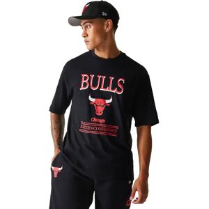 New Era Nba Chicago Bulls Team Graphic Oversize Short Sleeve T-shirt Black S Men New Era Nba Chicago Bulls Team Graphic Oversize Short Sleeve T-shirt Black S Men