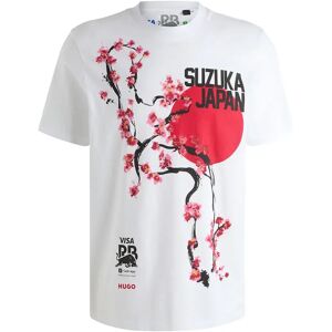 Hugo Boss X Visa Cash App Rb25 Japan 10257318 01 T-shirt White S Men Hugo Boss X Visa Cash App Rb25 Japan 10257318 01 T-shirt White S Men