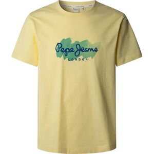 Pepe Jeans Milton Short Sleeve T-shirt Shine Yellow 2XL Men Pepe Jeans Milton Short Sleeve T-shirt Shine Yellow 2XL Men