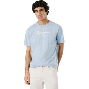 Pepe Jeans Eggo N Short Sleeve T-shirt Soho Blue XS Men Pepe Jeans Eggo N Short Sleeve T-shirt Soho Blue XS Men