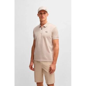 Boss Philix Pima 10270356 Short Sleeve Polo Open Beige L Men Boss Philix Pima 10270356 Short Sleeve Polo Open Beige L Men