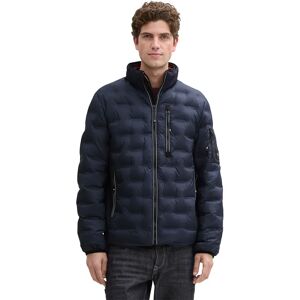 Tom Tailor Decorative Hybrid Jacket Sky Captain Blue M Men Tom Tailor Decorative Hybrid Jacket Sky Captain Blue M Men