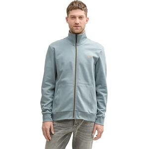 Tom Tailor Printed Stand-up Jacket Grey Mint S Men Tom Tailor Printed Stand-up Jacket Grey Mint S Men