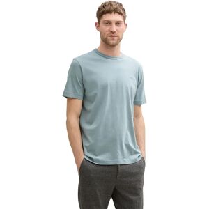 Tom Tailor 1047043 Short Sleeve T-shirt 2 Units Grey Mint L Men Tom Tailor 1047043 Short Sleeve T-shirt 2 Units Grey Mint L Men