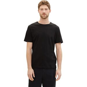 Tom Tailor 1042383 Short Sleeve T-shirt 4 Units Black XL Men Tom Tailor 1042383 Short Sleeve T-shirt 4 Units Black XL Men