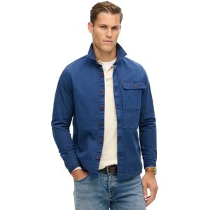 Superdry Merchant Utility Overshirt Indigo Blue S Men Superdry Merchant Utility Overshirt Indigo Blue S Men