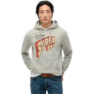 Superdry North Cali Hoodie Grey Marl M Men Superdry North Cali Hoodie Grey Marl M Men