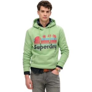 Superdry Vintage Great Outdoors Hoodie Soft Green 2XL Men Superdry Vintage Great Outdoors Hoodie Soft Green 2XL Men