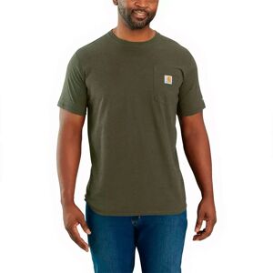 Carhartt Force Pocket Short Sleeve T-shirt Basil Heather M Men Carhartt Force Pocket Short Sleeve T-shirt Basil Heather M Men