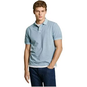 Pepe Jeans New Oliver Gd Short Sleeve Polo Steel Blue 2XL Men Pepe Jeans New Oliver Gd Short Sleeve Polo Steel Blue 2XL Men