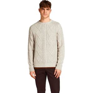 Jack & Jones Blubarnes Sweater Oatmeal L Men Jack & Jones Blubarnes Sweater Oatmeal L Men