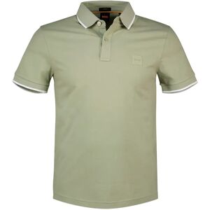 Boss Passertip 10256683 Short Sleeve Polo Open Green S Men Boss Passertip 10256683 Short Sleeve Polo Open Green S Men