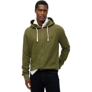 Superdry Classic Essential Full Zip Sweatshirt Beetle Green L Men Superdry Classic Essential Full Zip Sweatshirt Beetle Green L Men