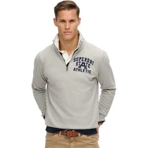 Superdry Vintage Athletic Half Zip Sweatshirt Vintage Sweat Light Grey Marl XL Men Superdry Vintage Athletic Half Zip Sweatshirt Vintage Sweat Light Grey Marl XL Men