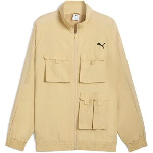 Puma Select T7 Relaxed Fit Jacket Pebble Path S Men Puma Select T7 Relaxed Fit Jacket Pebble Path S Men