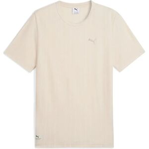 Puma Class Striped Short Sleeve T-shirt Alpine Snow S Men Puma Class Striped Short Sleeve T-shirt Alpine Snow S Men