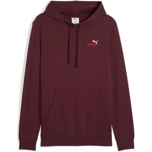 Puma Ess 2 Color Small No 1 Logo Hoodie Ruby Shimmer S Men Puma Ess 2 Color Small No 1 Logo Hoodie Ruby Shimmer S Men