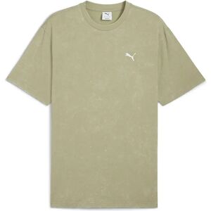 Puma Ess Elevated Wash Relaxed Fit Short Sleeve T-shirt Lux Army 2XL Men Puma Ess Elevated Wash Relaxed Fit Short Sleeve T-shirt Lux Army 2XL Men