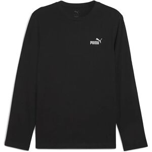 Ess No 1 Logo Long Sleeve T-shirt PUMA Black M Men Ess No 1 Logo Long Sleeve T-shirt PUMA Black M Men