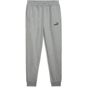 Puma Ess No 1 Logo Regular Fit Sweat Pants Medium Grey Heather M Men Puma Ess No 1 Logo Regular Fit Sweat Pants Medium Grey Heather M Men