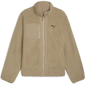 Puma Reversible Hybrid Sherpa Jacket Ice Coffee M Men Puma Reversible Hybrid Sherpa Jacket Ice Coffee M Men