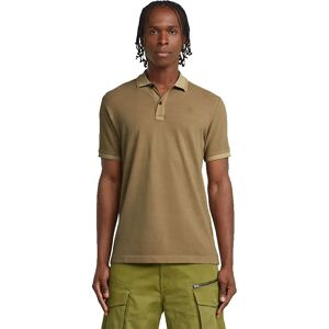 G-star Dunda Overdyed Slim Short Sleeve Polo Safari GD XS Men G-star Dunda Overdyed Slim Short Sleeve Polo Safari GD XS Men