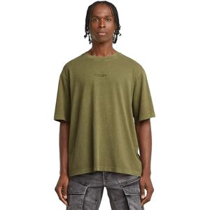 G-star Overdyed Center Chest Boxy Short Sleeve T-shirt Mayfly GD M Men G-star Overdyed Center Chest Boxy Short Sleeve T-shirt Mayfly GD M Men